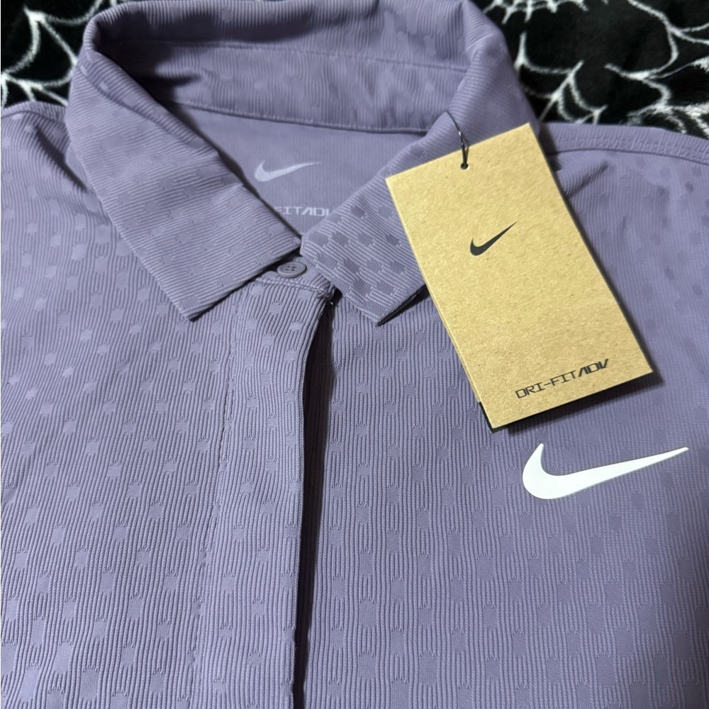 Nike Purple Sleeveless Polo Tank Top - Picture 4 of 6